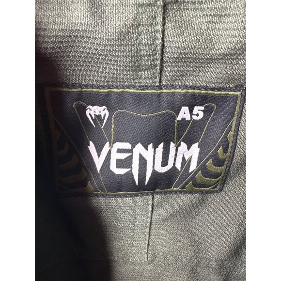 Venum First BJJ Gi A5 Martial Arts Uniform Jacket Drawstring Pants & White Belt - Picture 7 of 13
